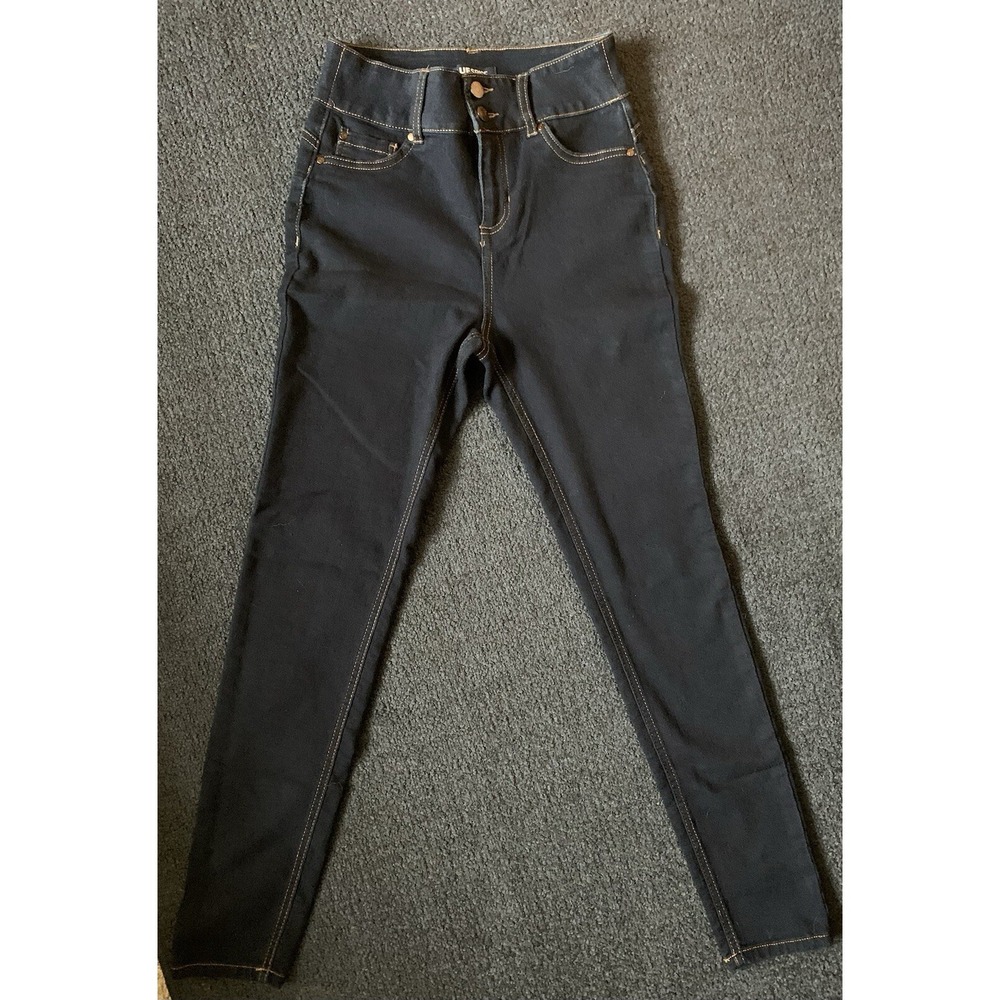 Blue Spice Skinny Jeans Women's Size 8 Dark Blue Denim Mid Rise